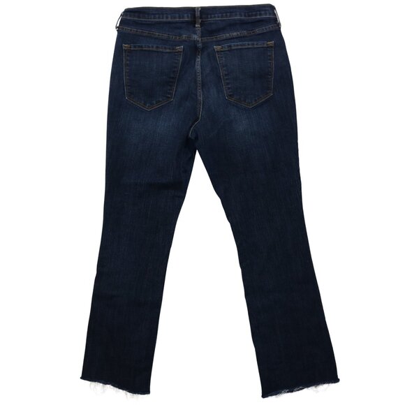 Old Navy Curvy Profile Mid Rise Jeans Raw Hem - Picture 3 of 10